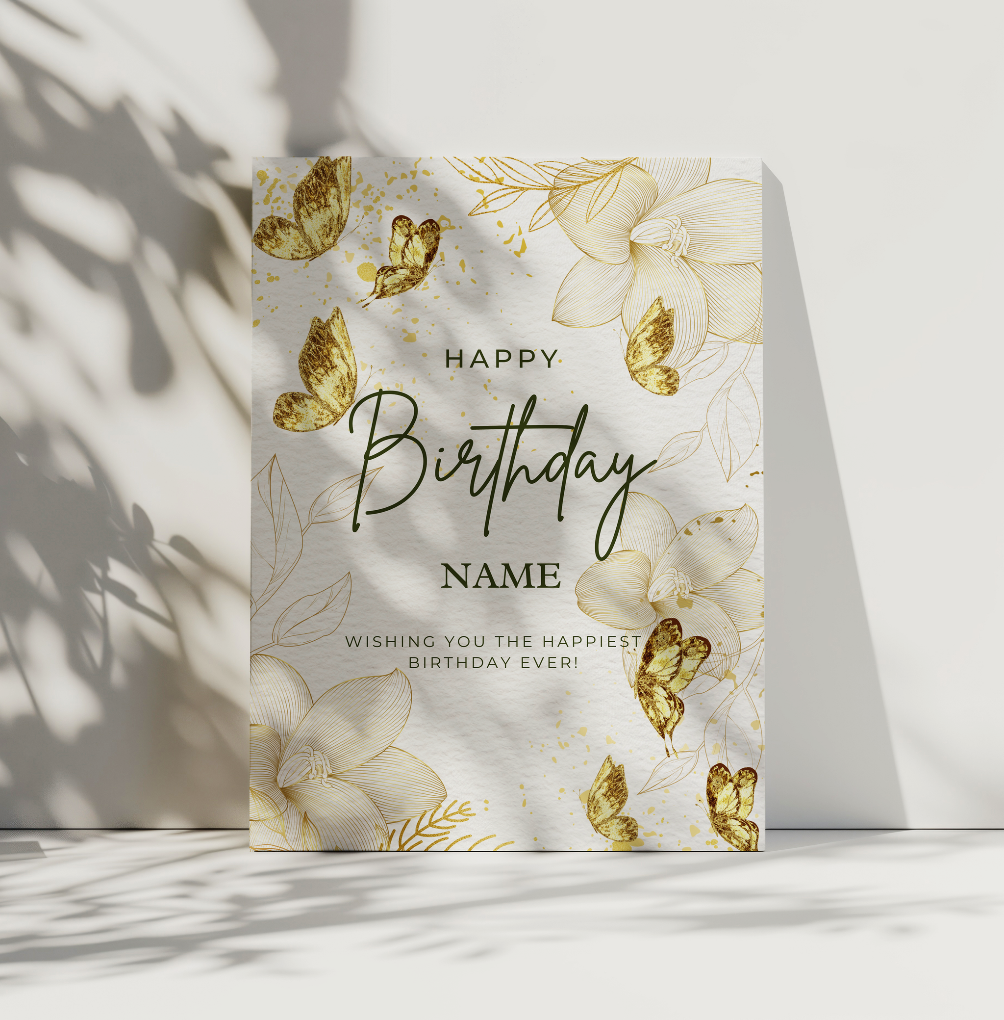 Golden Butterfly