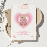 Teddy Pink heart