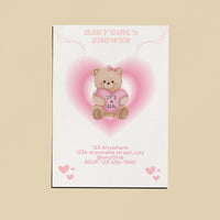Teddy Pink heart