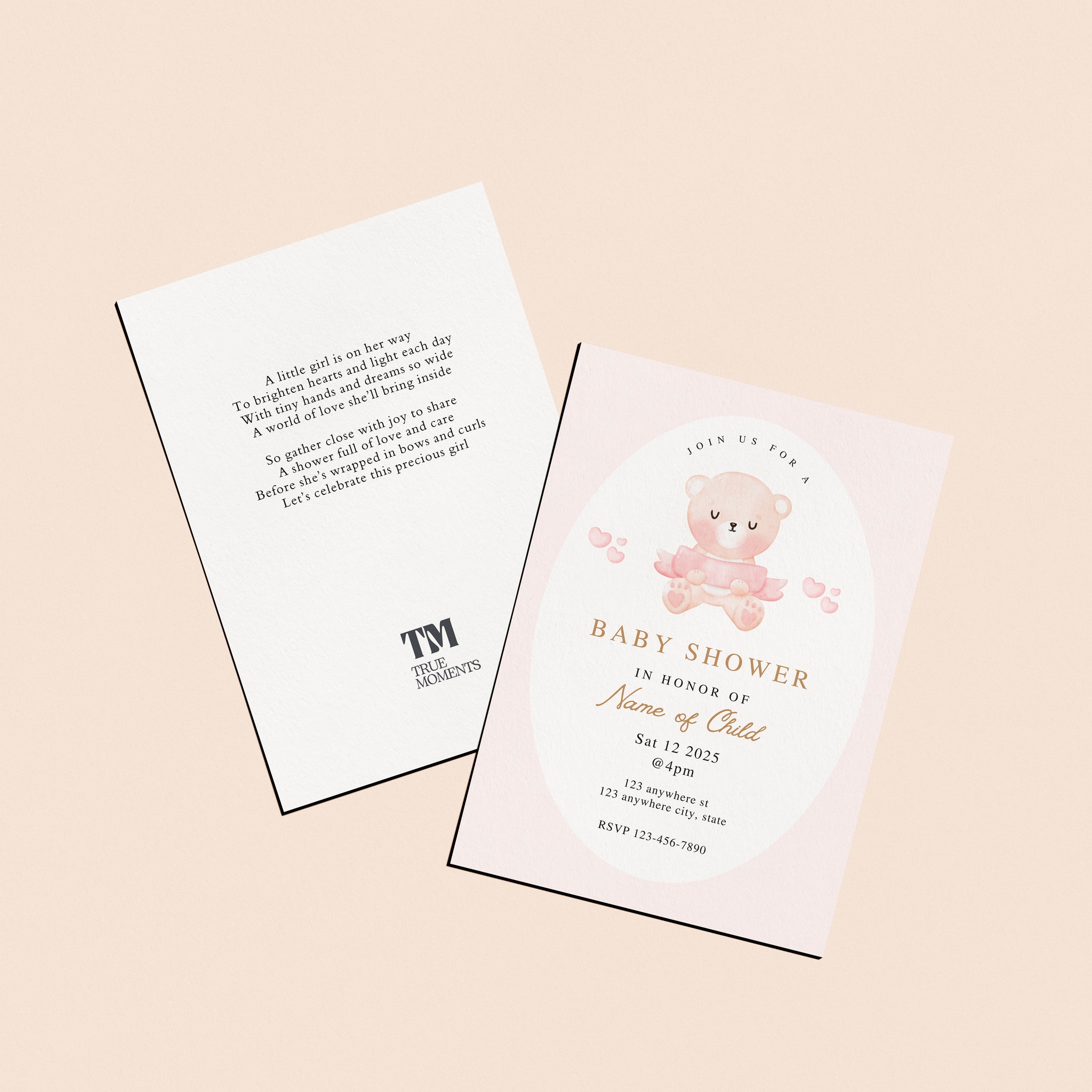 Pink teddy bear