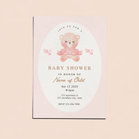 Pink teddy bear