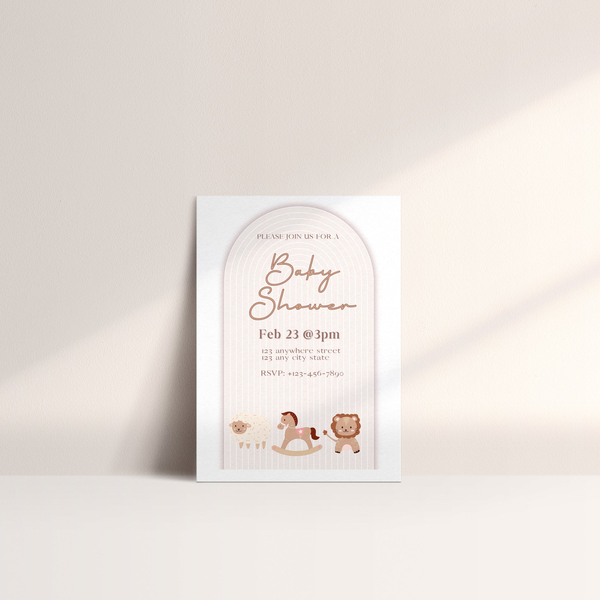 Beige animal Arch