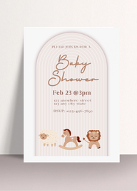 Beige animal Arch