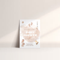 Beige babyshower