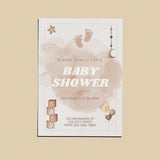 Beige babyshower