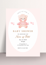 Pink teddy bear